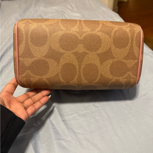 Coach Rowan Satchel Bag In Maxi Signature Canvas - Picture 7 of 11